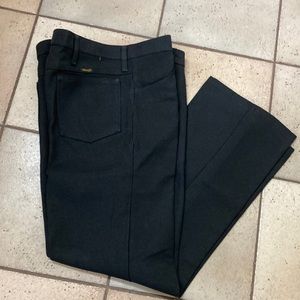 Black wrangler pants
